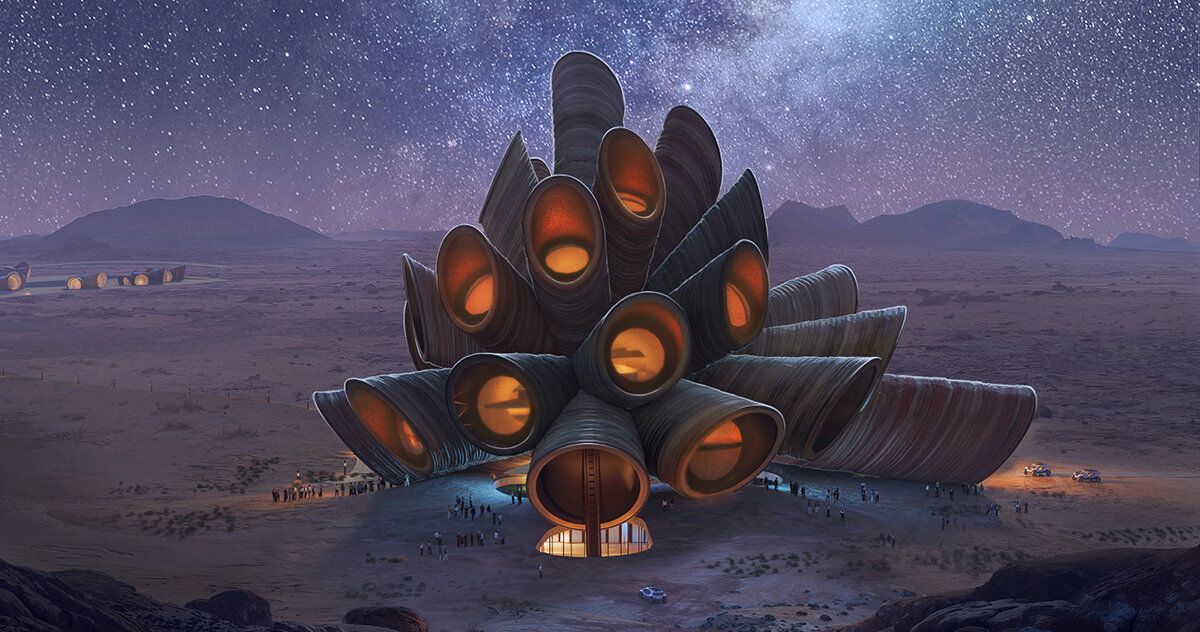 Heatherwick Studio projeta observatório astronômico no deserto de AlUla