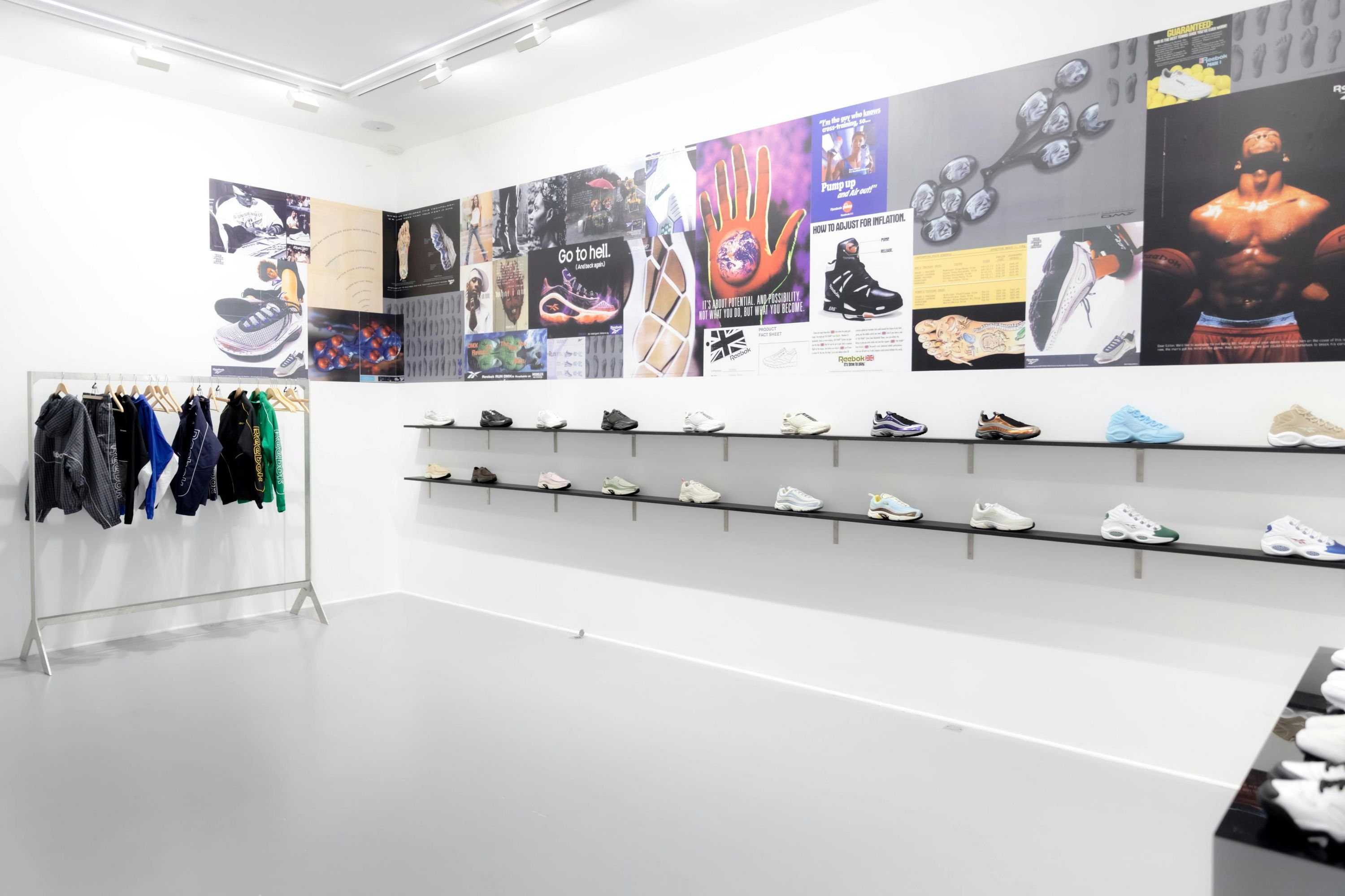 Reebok e Slam Jam transformam o Marais em cápsula do tempo do design esportivo