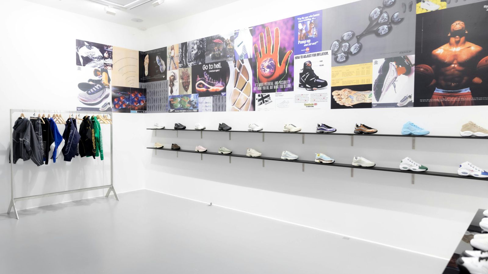 Reebok e Slam Jam transformam o Marais em cápsula do tempo do design esportivo