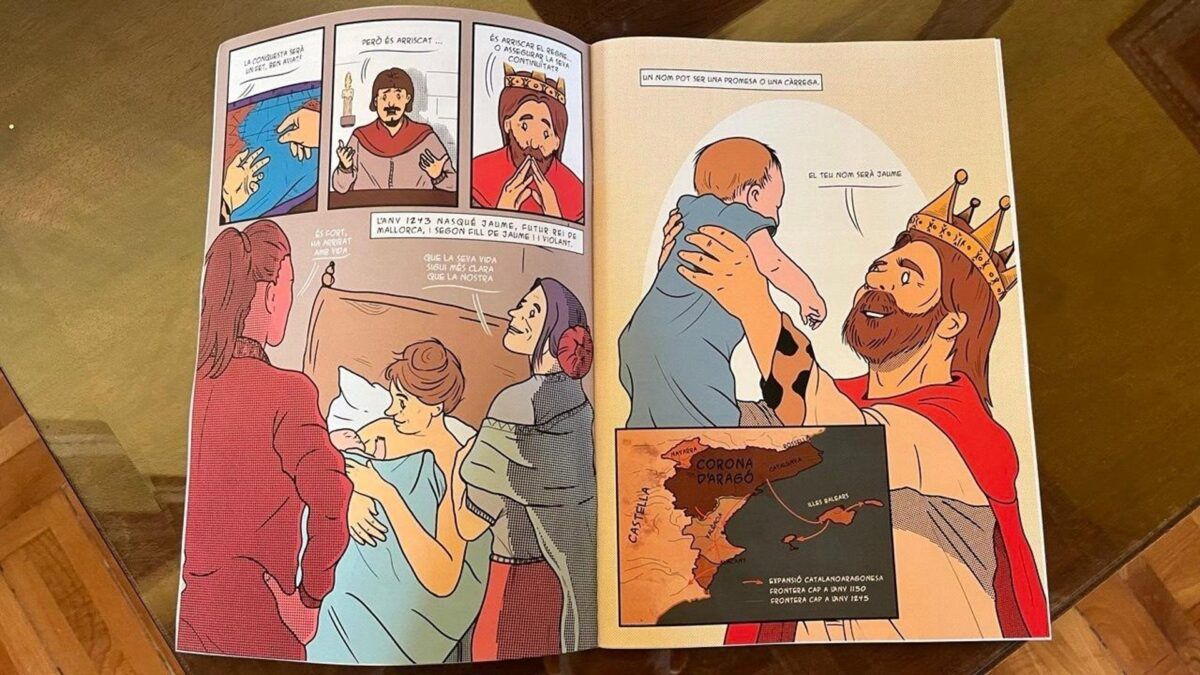 Para ensinar história, Mallorca troca o livro pela HQ