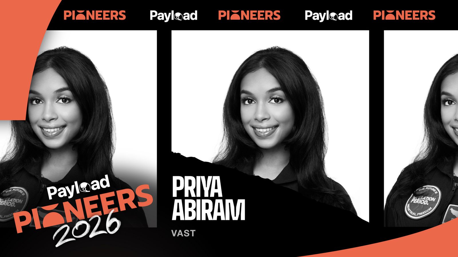 Priya Abiram, 22, será a mais jovem astronauta de pesquisa em voo