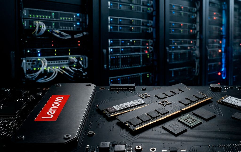 Lenovo alerta para o fim da memória RAM barata — o impacto da IA na cadeia de suprimentos
