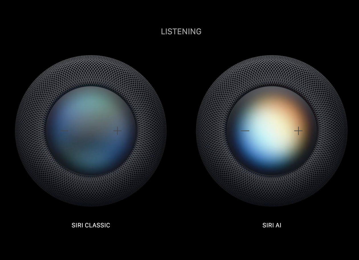 Siri com IA chegará aos HomePods; iPhone Duo terá cursor de Apple Pencil