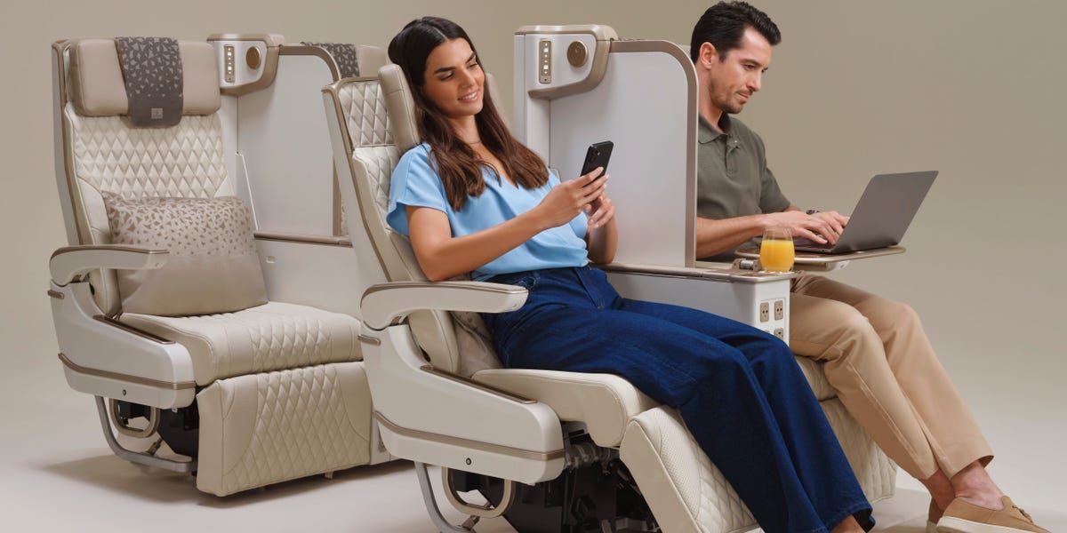 Na Emirates, a econômica premium ganha ares de executiva