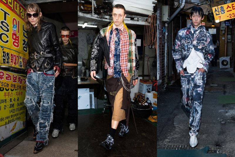 Juntae Kim reescreve o punk em Seul com a coleção SS27 — Korean Sabotage