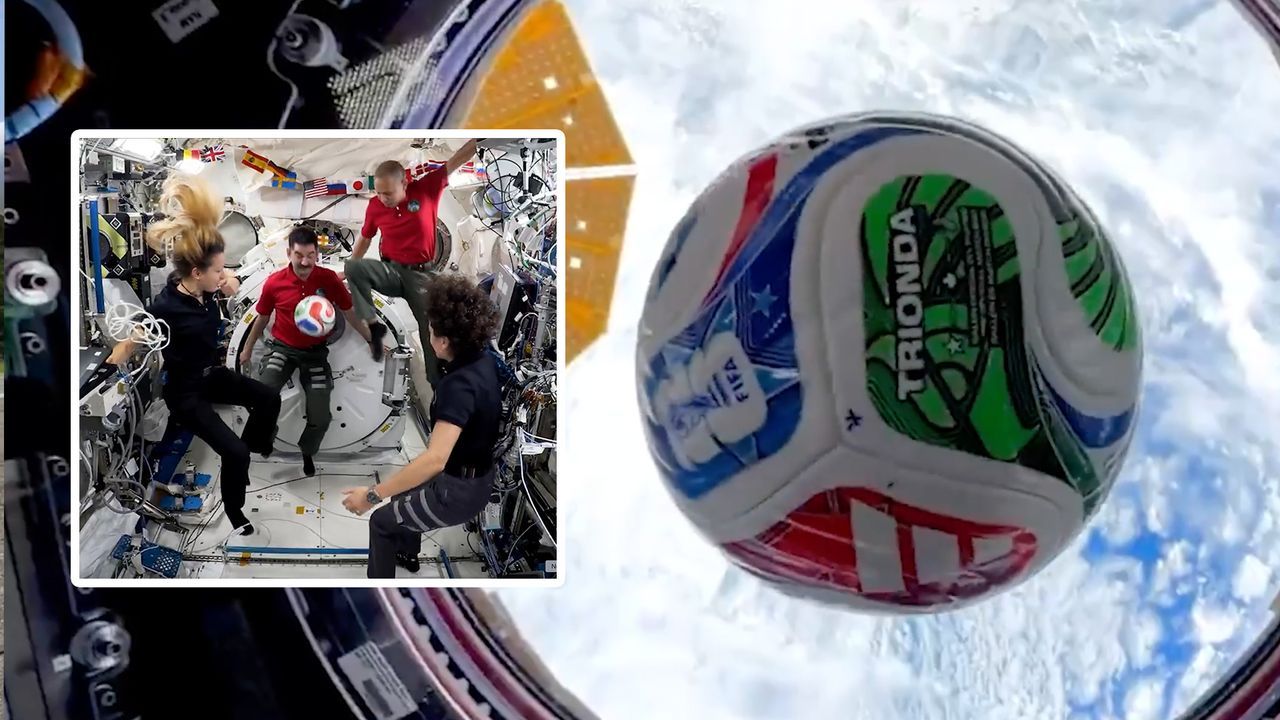 NASA utiliza microgravidade para aprimorar design da bola da Copa do Mundo 2026