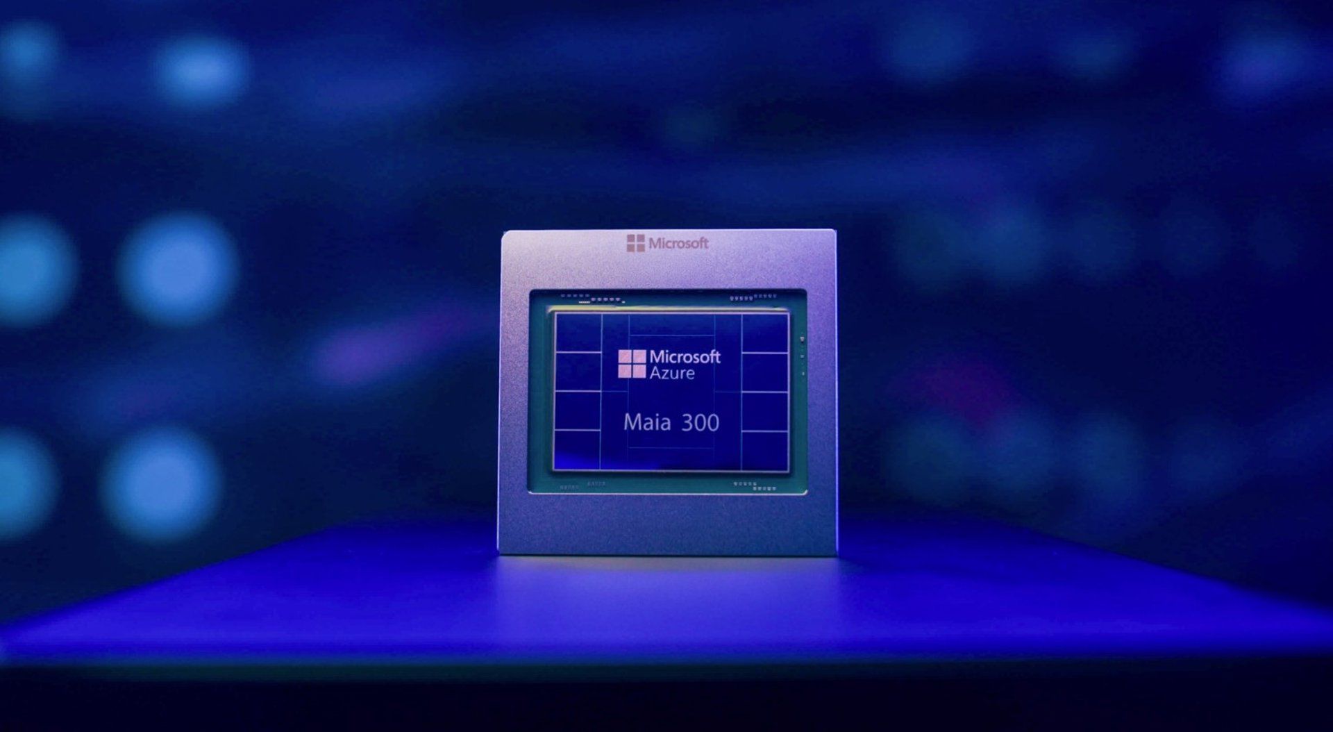 Microsoft Maia 300: chip próprio para IA chega em 2027
