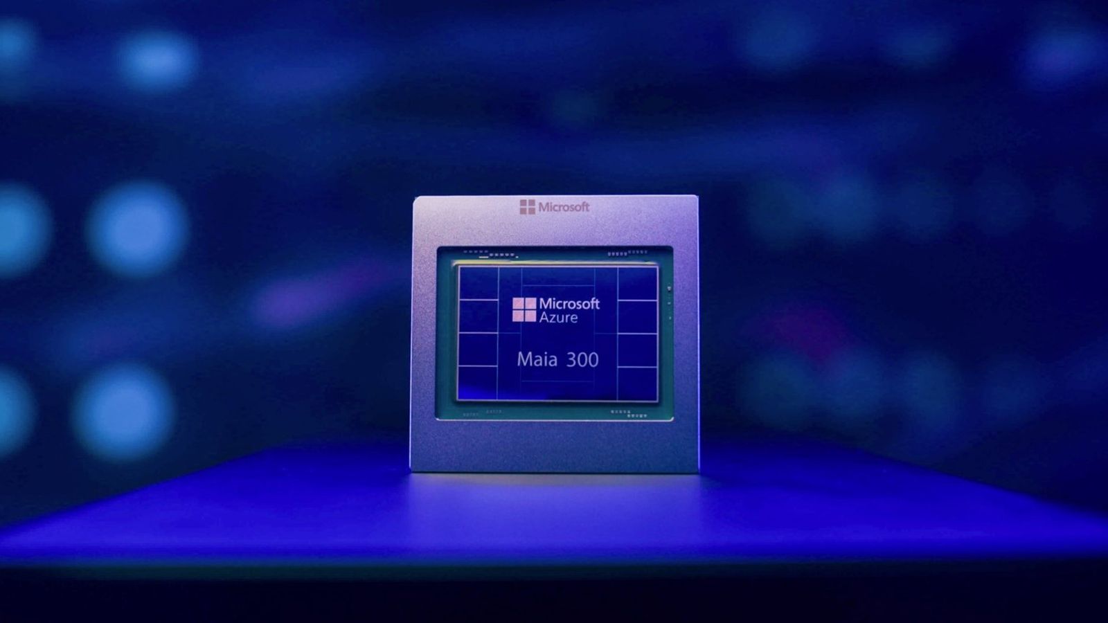 Microsoft Maia 300: chip próprio para IA chega em 2027