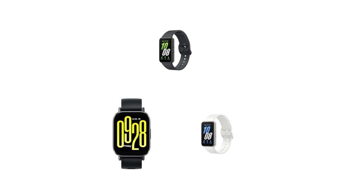Smartwatches em promoção: Samsung e Redmi com foco em saúde e estilo