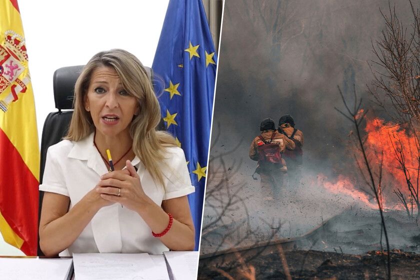 Fogo, enchente, trabalho: a Espanha cria a licença por caos climático
