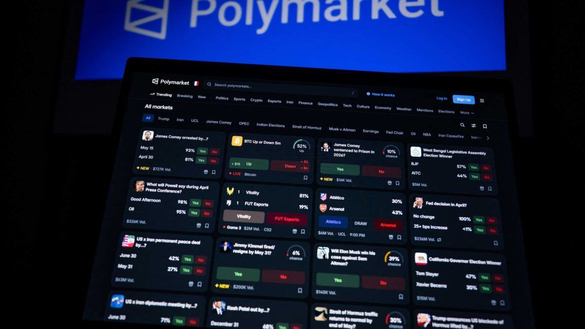 Polymarket pagou criadores para simular apostas vencedoras em ambiente falso