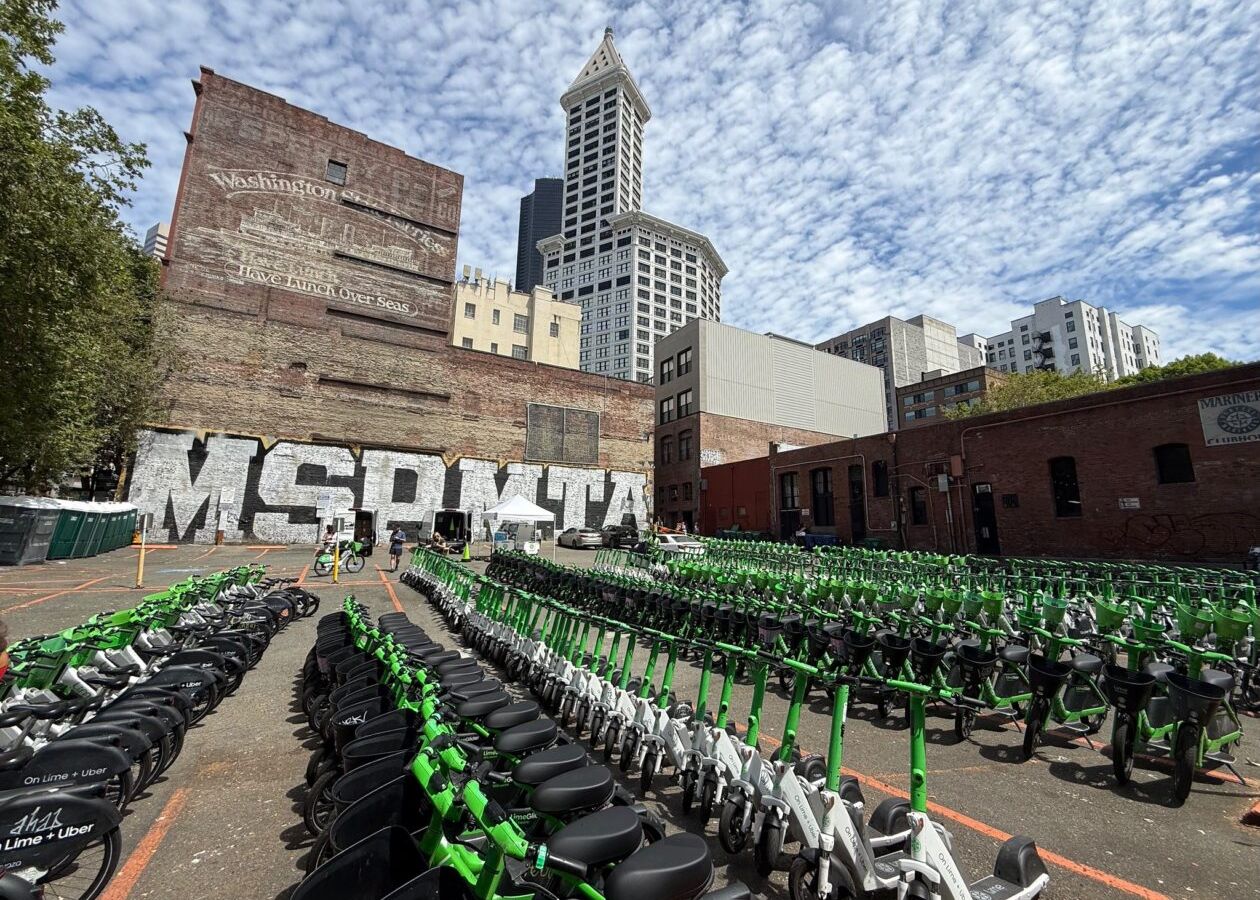 Lime supera 10,5 milhões de viagens em Seattle em 2026, dois meses antes do previsto