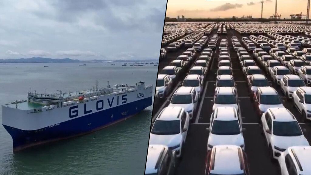 China consolida hegemonia naval ao fabricar megabuques para exportação de veículos