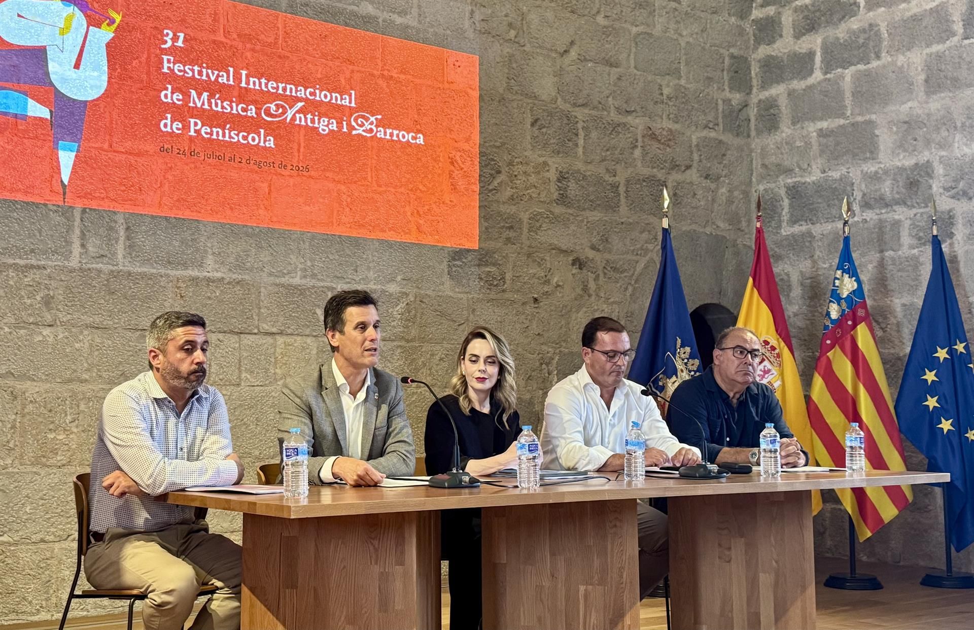 Castelo do Papa Luna vira palco de elite para o barroco europeu em Peñíscola