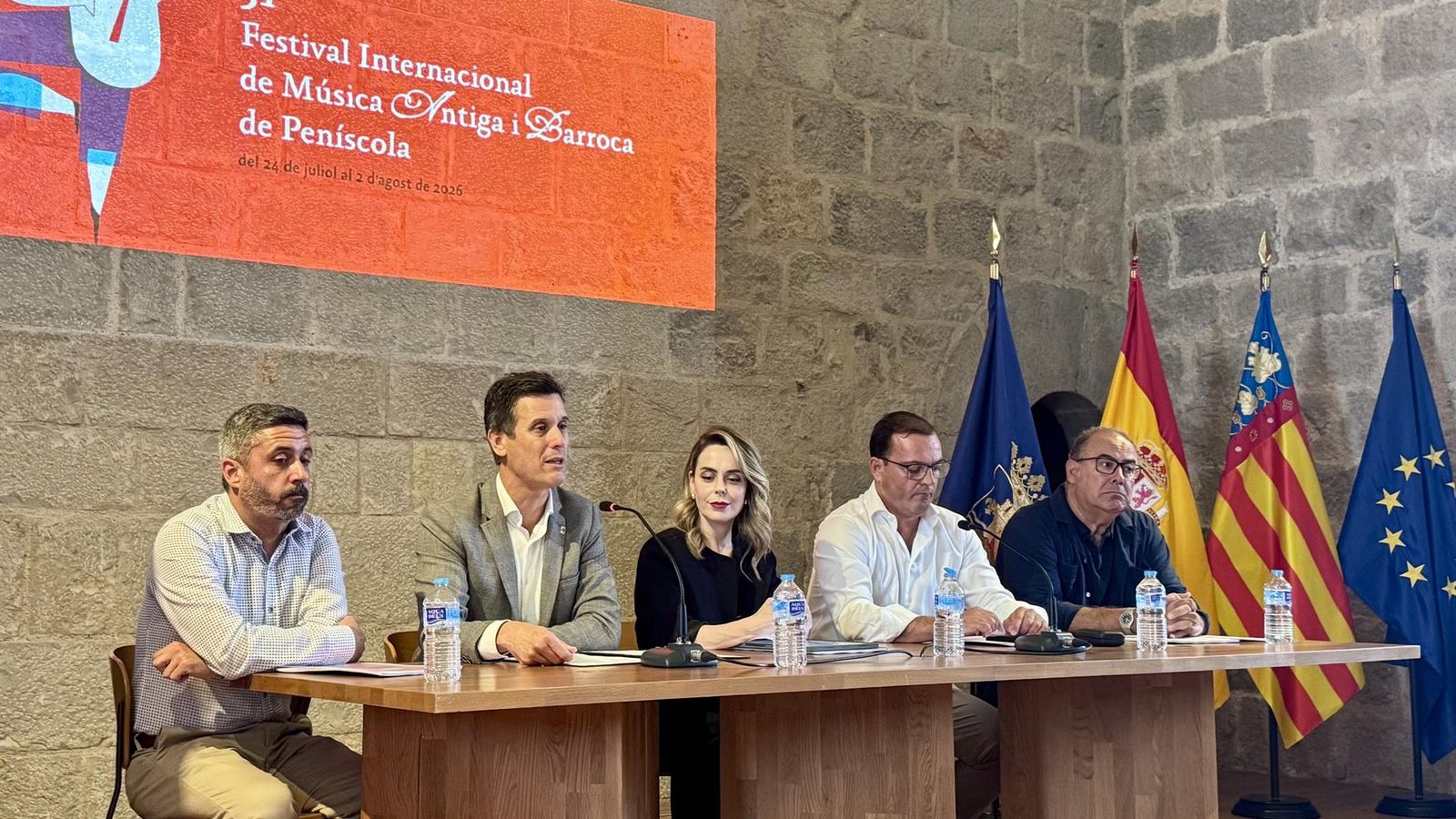 Castelo do Papa Luna vira palco de elite para o barroco europeu em Peñíscola