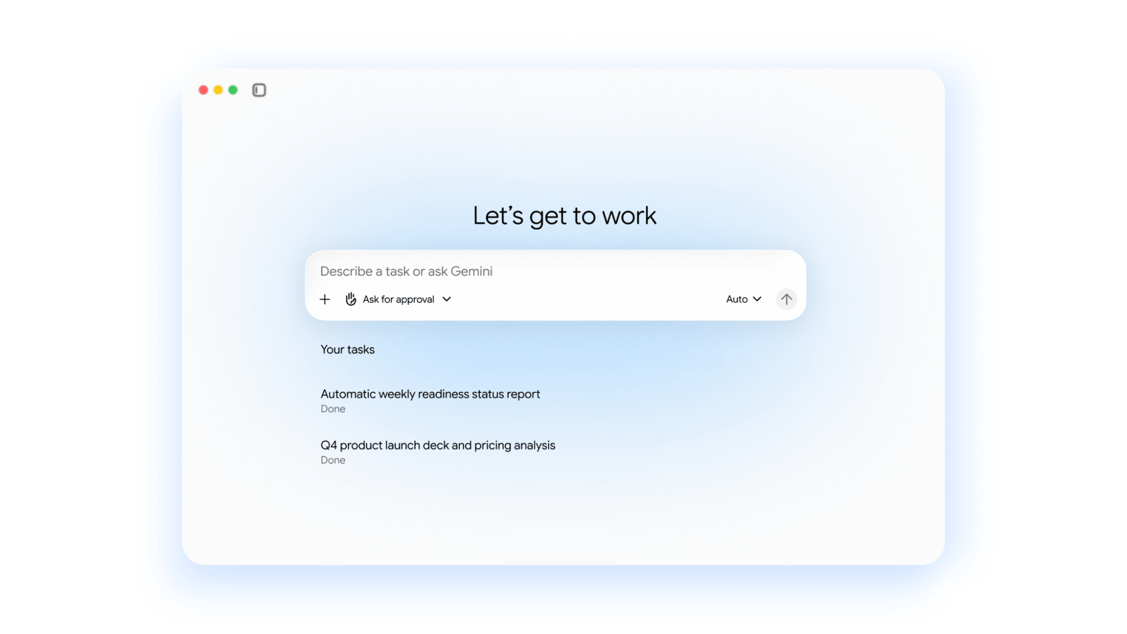 Google lança agente Gemini universal para tarefas corporativas