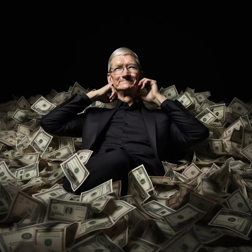 Tim Cook e outros executivos da Apple vendem ações; totaliza mais de US$86 milhões