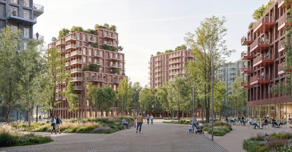 Stefano Boeri transforma fábrica em bairro verde em Tbilisi