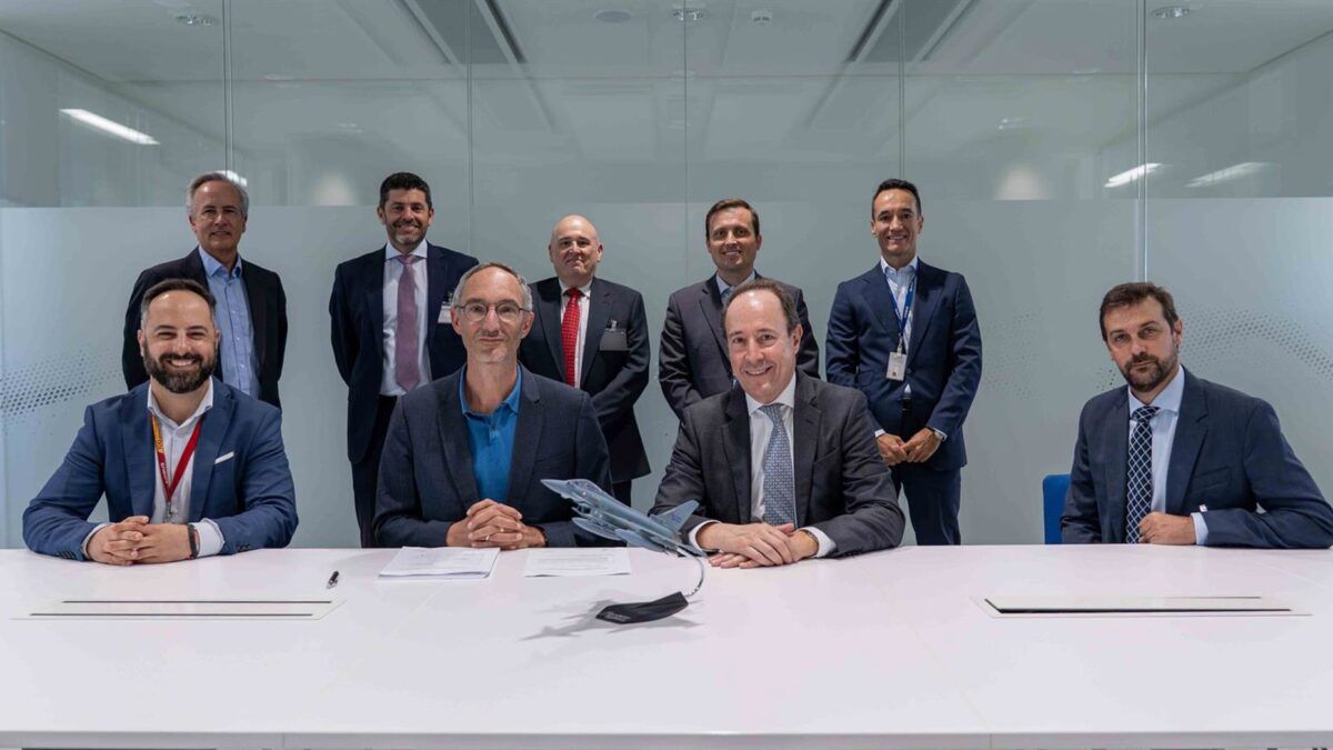 A nova mente do Eurofighter: Airbus e Oesía selam pacto estratégico