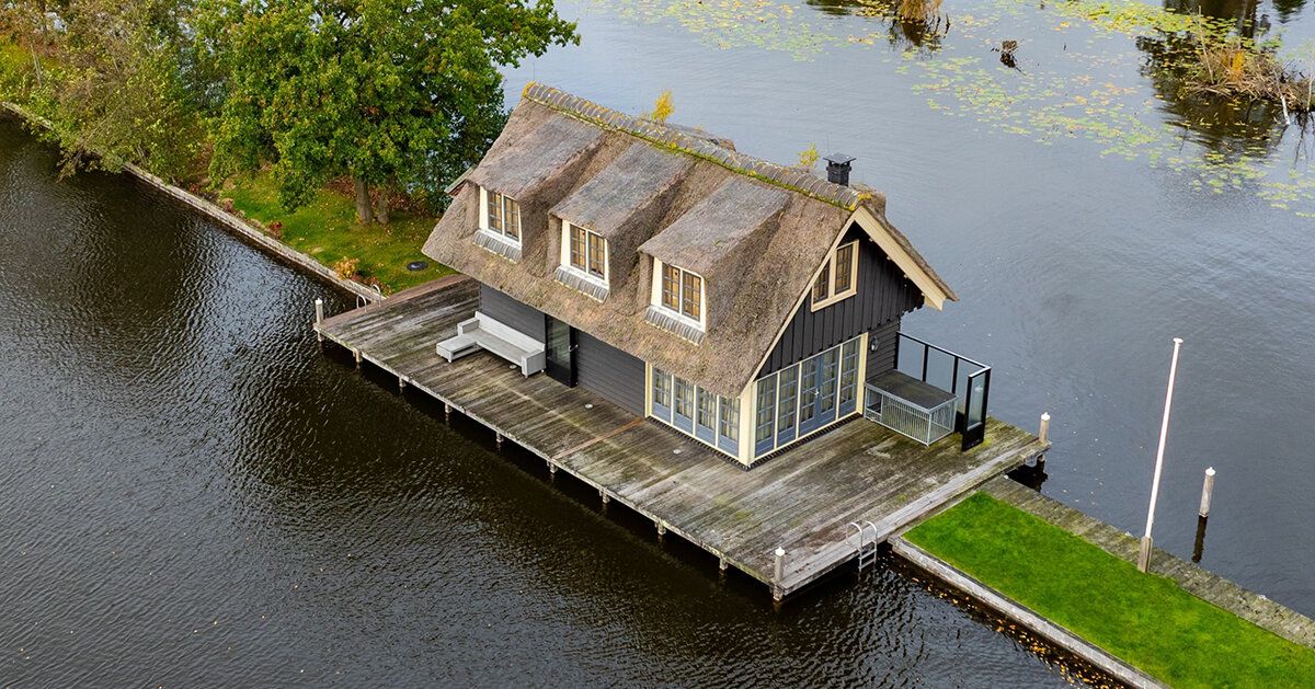 Holanda anfíbia: quando a casa é uma ilha particular