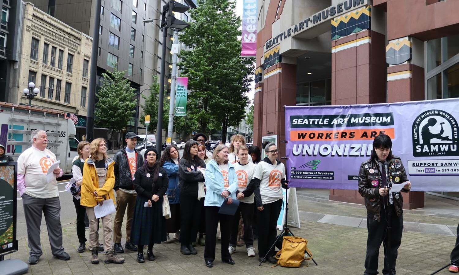 Funcionários do Seattle Art Museum votam por sindicalização em massa