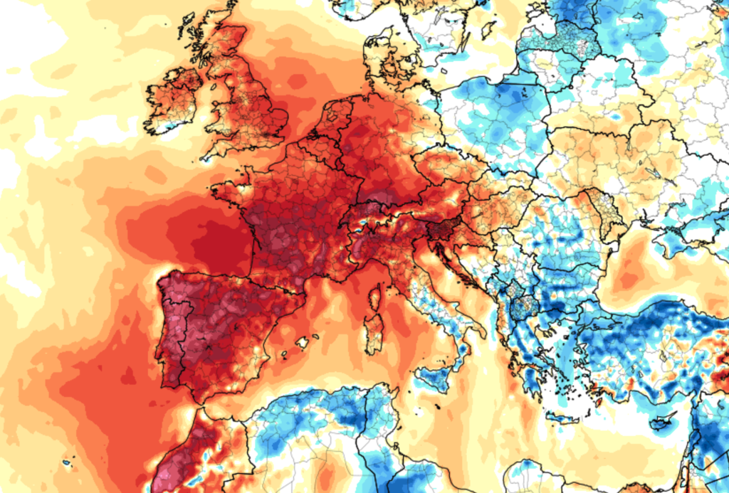 Espanha enfrenta o fenômeno do forno ibérico — temperaturas devem superar os 44 graus