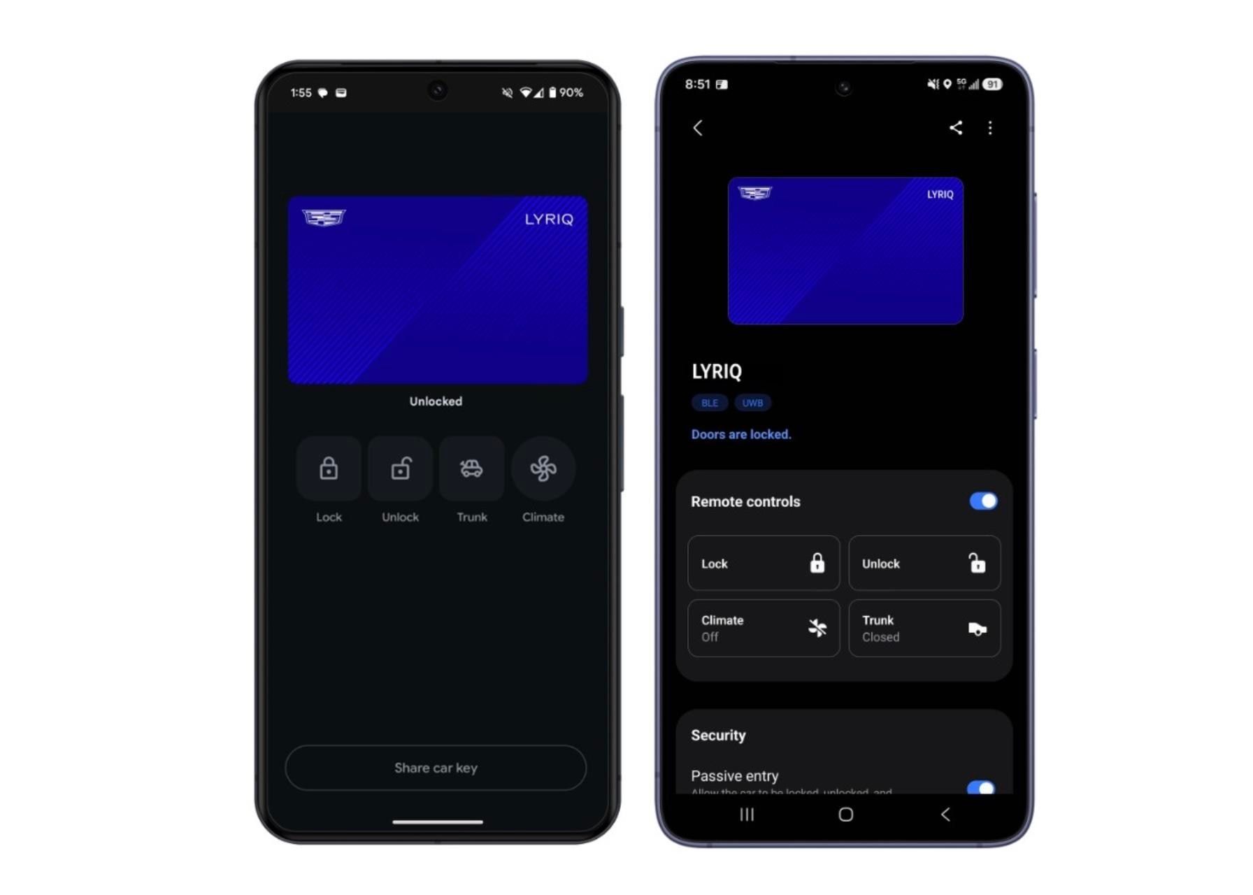 Samsung Wallet destrava carros da GM com chave digital