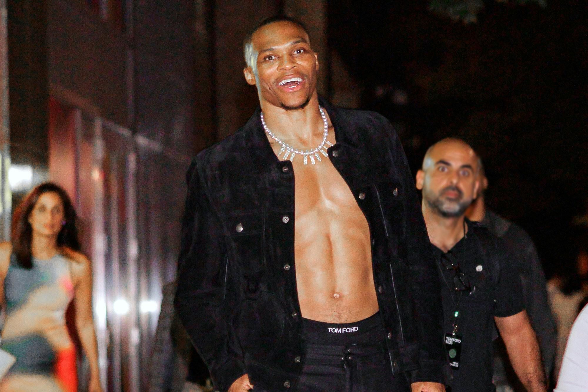 Westbrook: A quadra era o palco, o corredor era a passarela