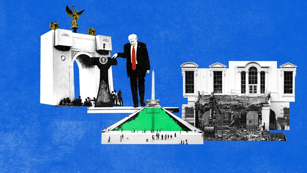 Washington D.C. vira canteiro de obras inacabado antes do 250º aniversário dos EUA
