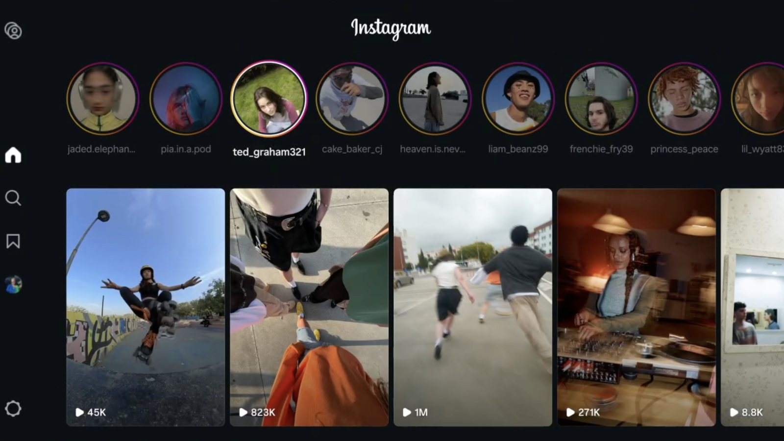 A investida do Instagram nas telas grandes com novos recursos para smart TVs