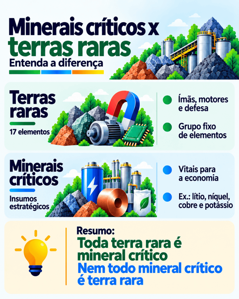 Minerais Críticos: O Tema Estratégico que Pauta as Eleições de 2026