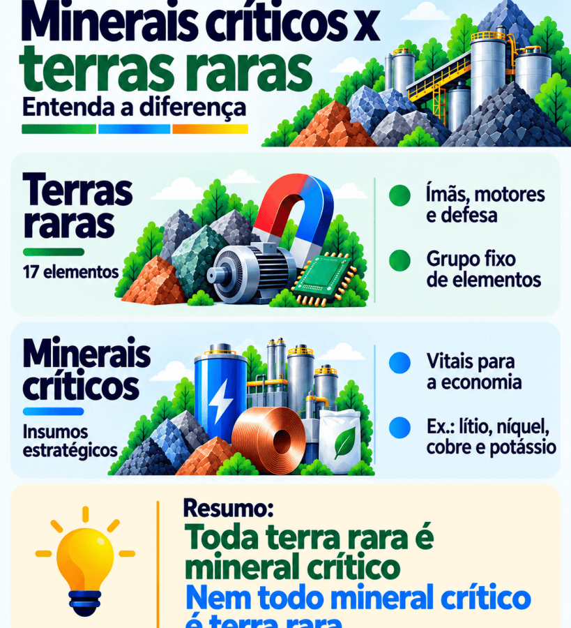 Minerais Críticos: O Tema Estratégico que Pauta as Eleições de 2026