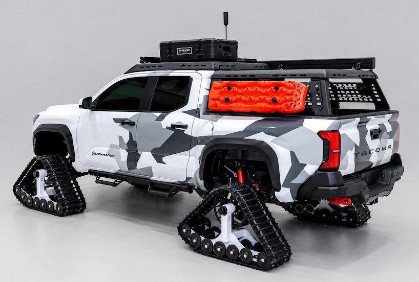 Toyota: quando o asfalto some, a neve vira pista