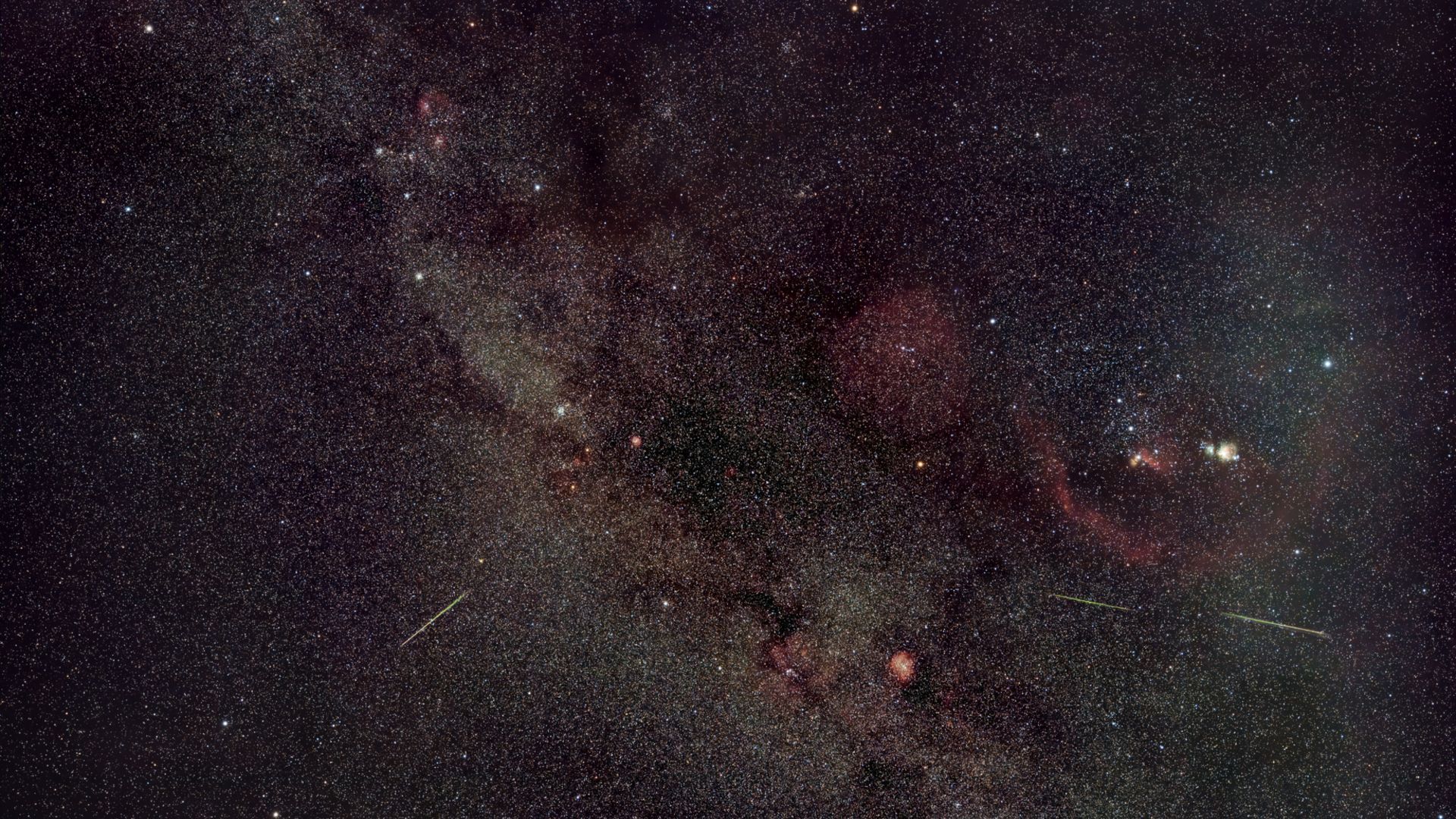 Cometa Halley deixa rastro de estrelas cadentes em foto espetacular