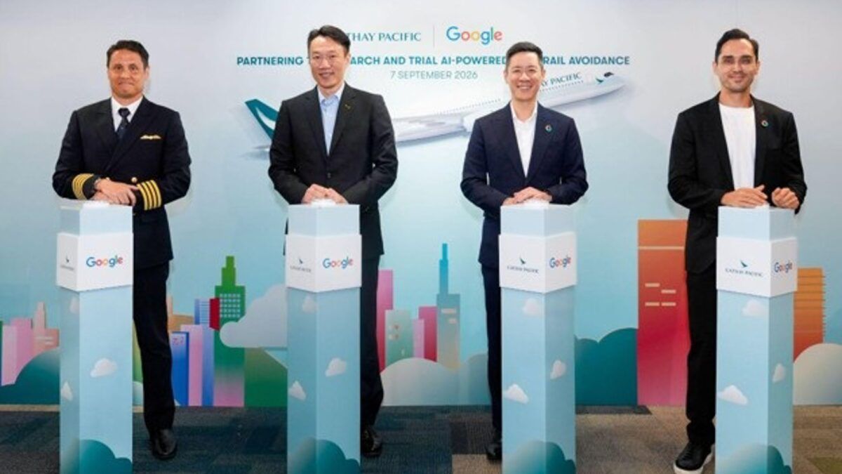 Google mira os céus: a IA para apagar os rastros da aviação