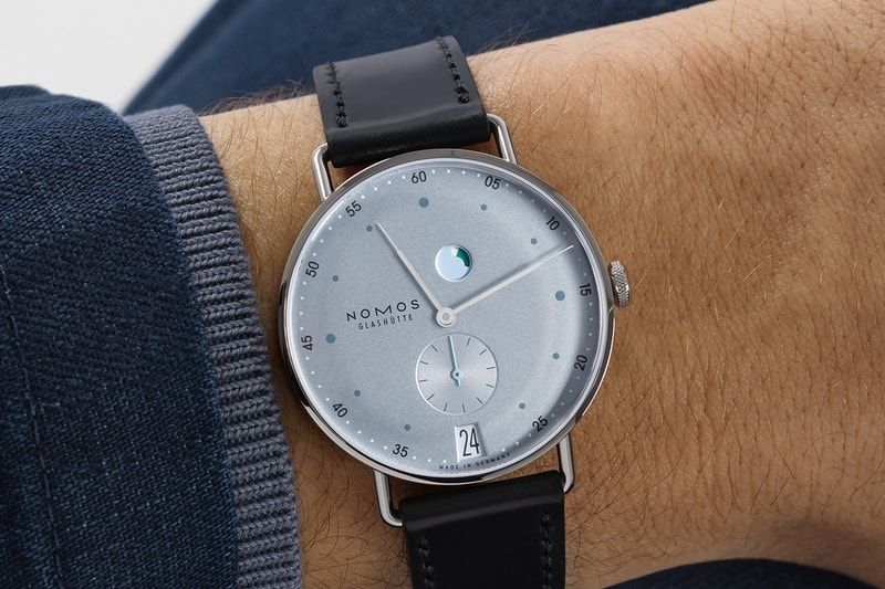 NOMOS lança relógios Metro Ice Blue com design urbano e novos calibres