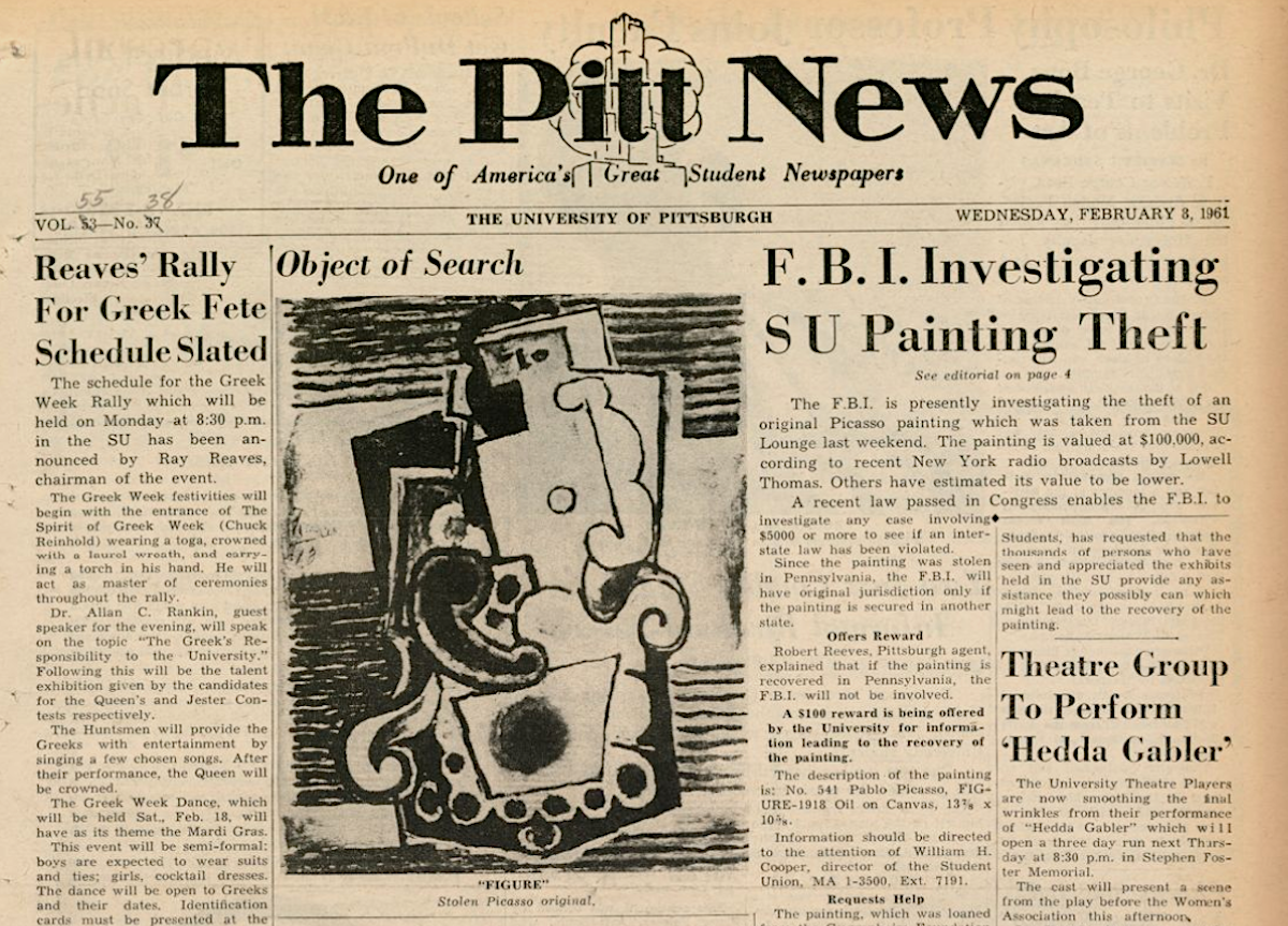 Um Picasso roubado ressurge, e o Guggenheim cobra a conta