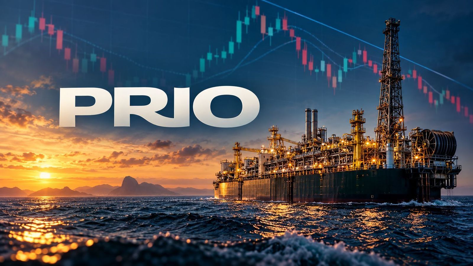 Prio (PRIO3) testa suporte em R$ 59,50 com volatilidade do petróleo