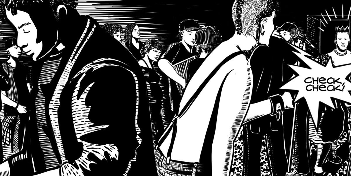 No porão do punk, a cor que validava e segregava