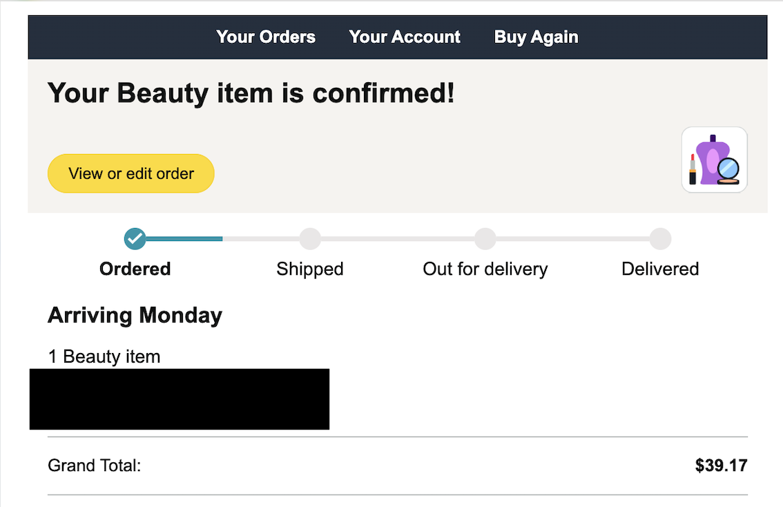 Amazon agora esconde suas compras: o jogo por trás do e-mail