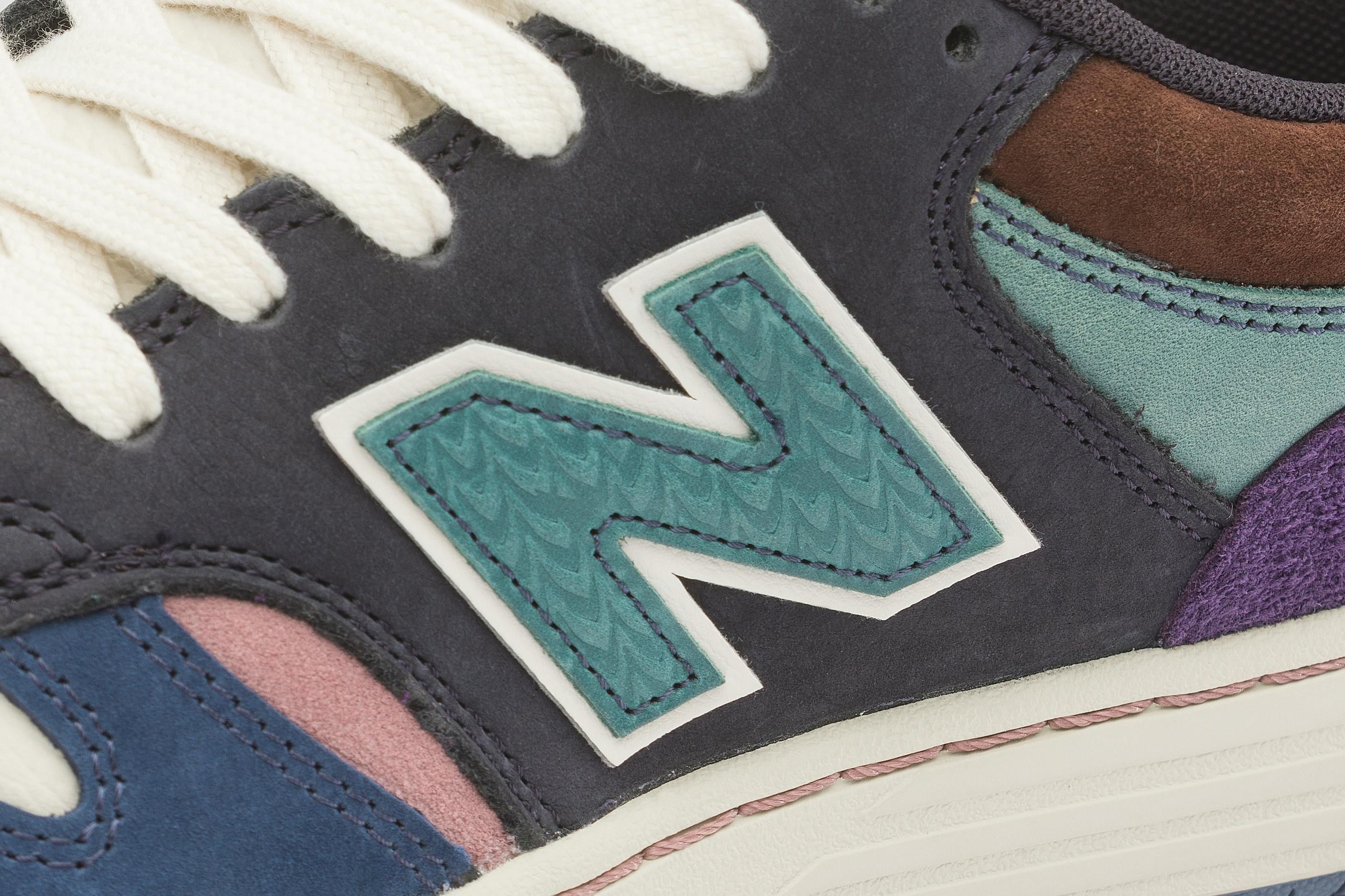 A New Balance calça o Pé Grande