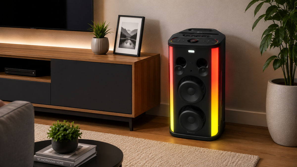 LG desafia domínio da JBL no mercado de áudio portátil com a XBOOM Stage 501