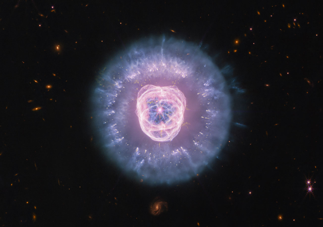 O Leão cósmico, em close-up: Webb disseca uma nebulosa
