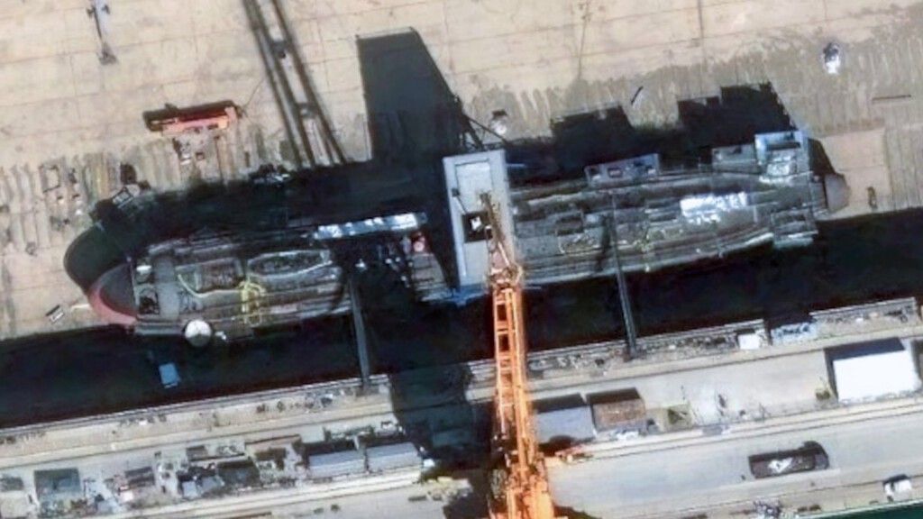 China constrói submarino nuclear de 120m com design misterioso