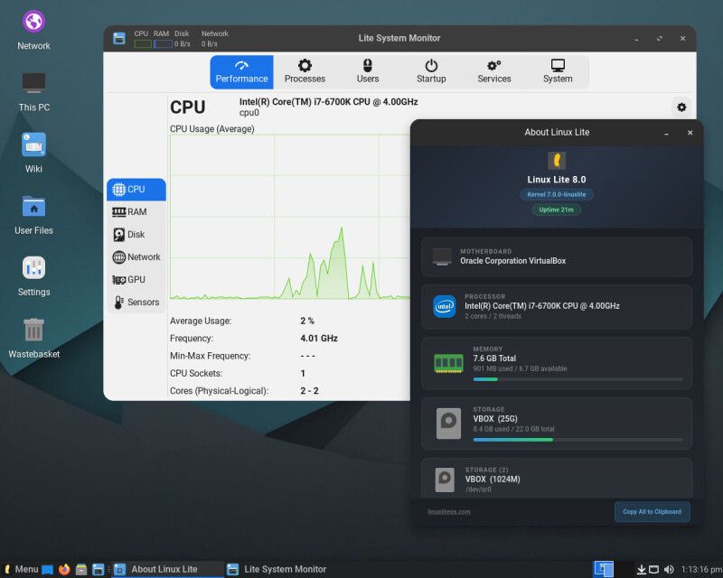 Linux Lite 8.0 remove Chrome e aposta em interface minimalista — mas IA divide opiniões