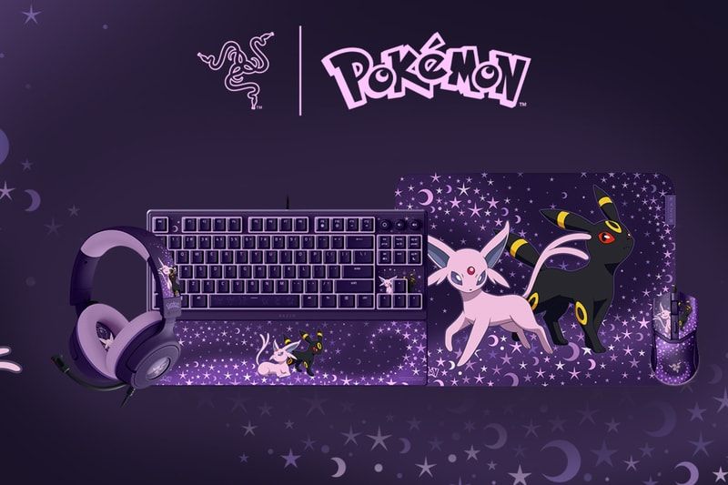 Razer aposta na nostalgia de Pokémon para renovar linha de periféricos — Espeon e Umbreon marcam 30 anos