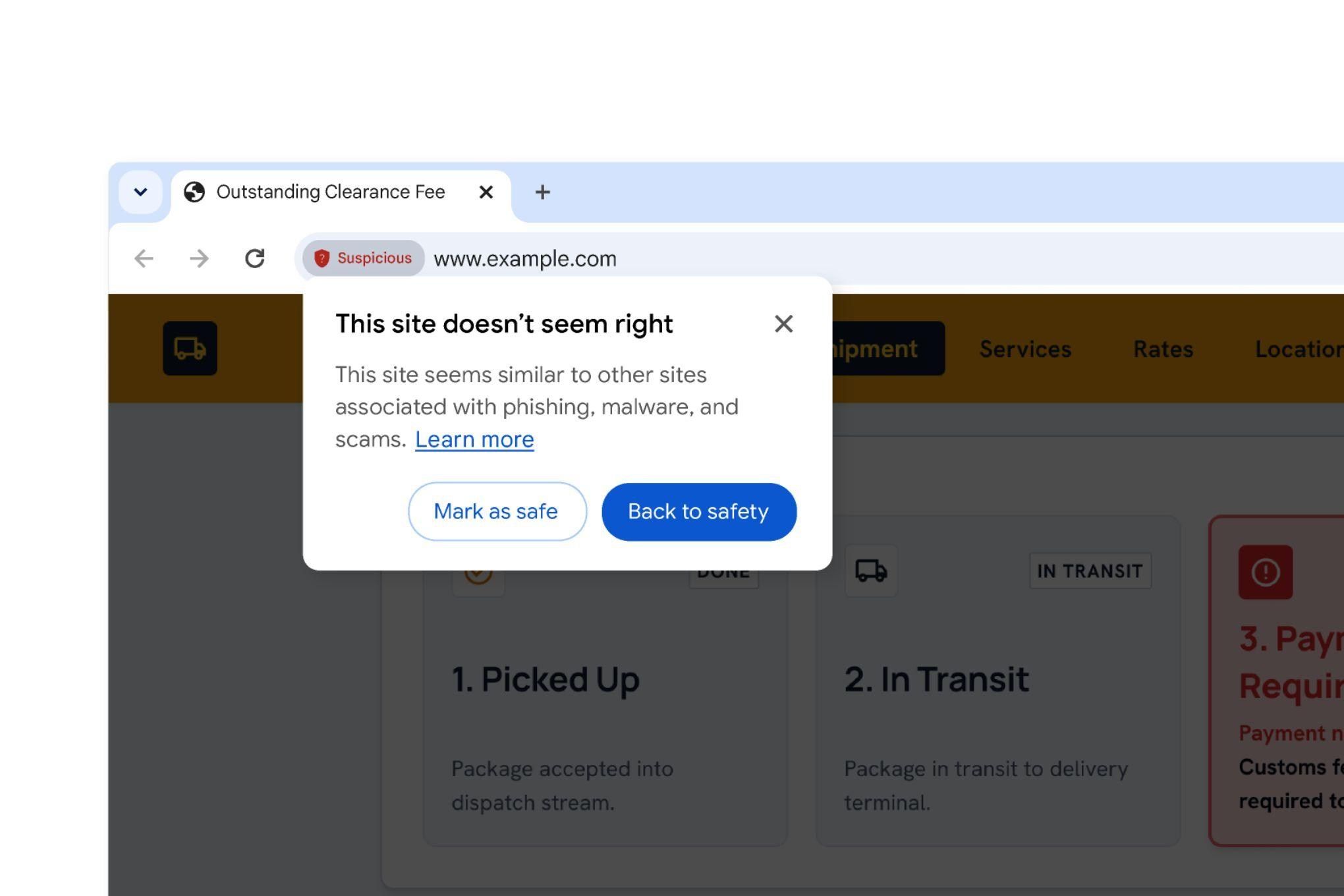 Chrome alerta usuários sobre sites 'suspeitos' antes de visita