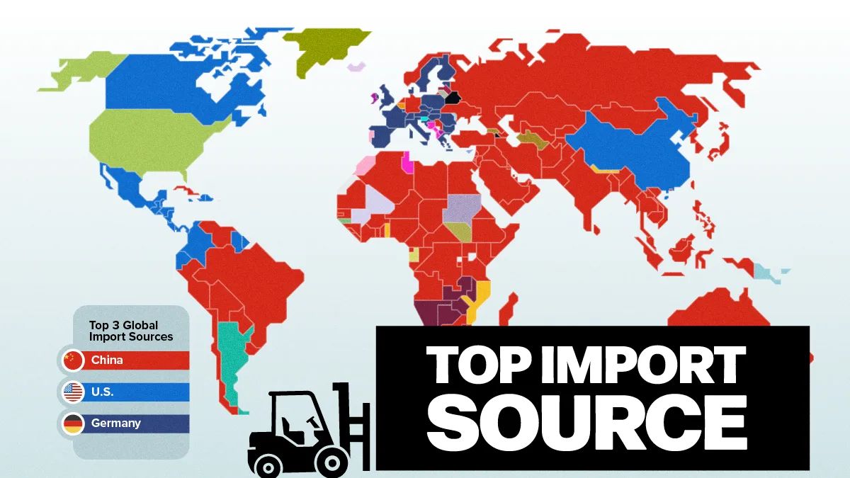 O mundo compra da China: o mapa do novo poder comercial