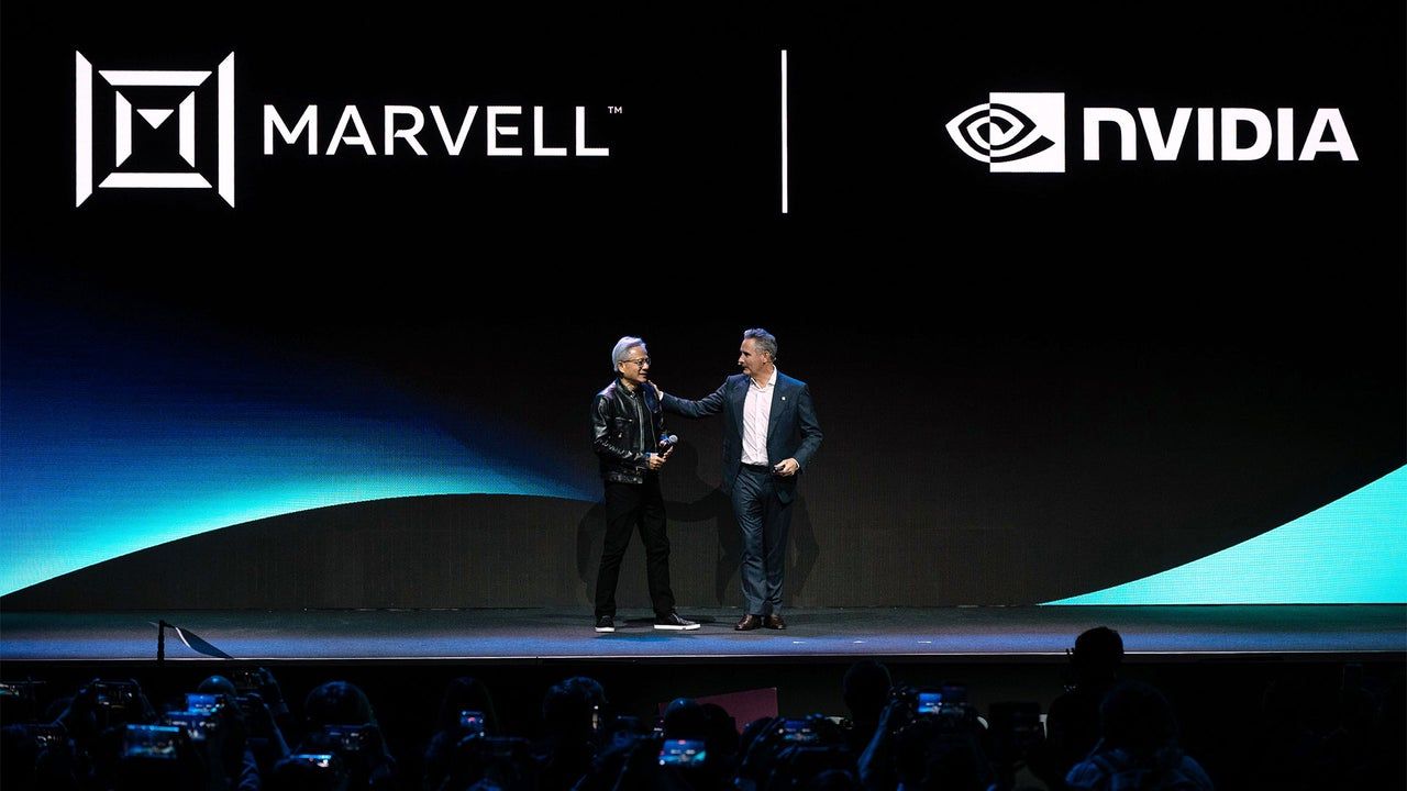 Marvell dispara 25% na bolsa após profecia de Jensen Huang sobre o futuro da IA