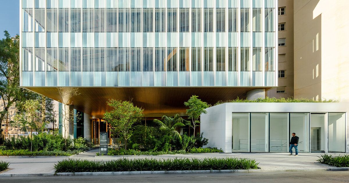 Perkins&Will divide torre corporativa em SP com jardim suspenso